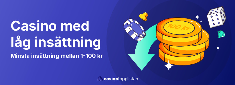 Casino med lägst insättning Utforska de bästa alternativen